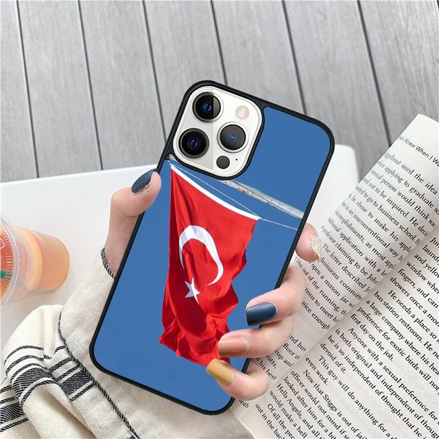 turkey turkish flag Coque Shell For iPhone 17 Air 15 16 14 13 12 Pro Max 11 Pro Max Plus Phone Case Cover