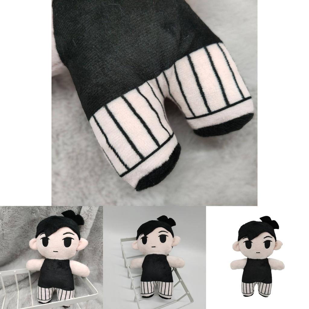 Omori Sunny Game Plush Toy- Perfectly Reproduced Horror Theme Brunette Villain Doll For Home Decorations And Gifts