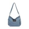 Women's Bag Autumn New Wide Shoulder Strap Fashion Tote Bag Large Capacity Simple Shoulder Bag Messenger Bag