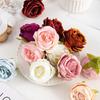Silk Artificial Flower Rose Home Room Vase Table Centerpiece Outdoor Garden Wedding Cheap Bridal Bouquet Diy Scrapbook Accessory
