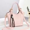 Womens Fashionable Bucket Bag With Spacious Interior And Multiple Functional Pockets
