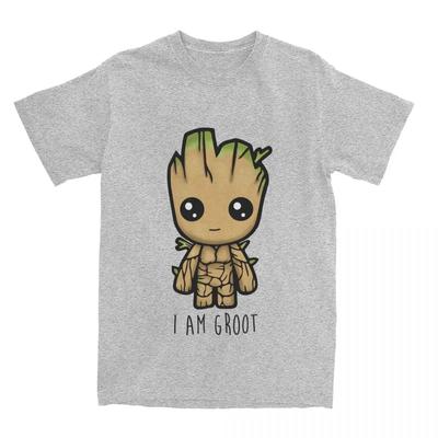 Pánske Dámske Tričko I Am Groot Strážcovia Galaxie Novinka 100% Bavlna Tričká S Krátkym Rukávom O-Výstrih Vrcholy Leto#Farba(2)