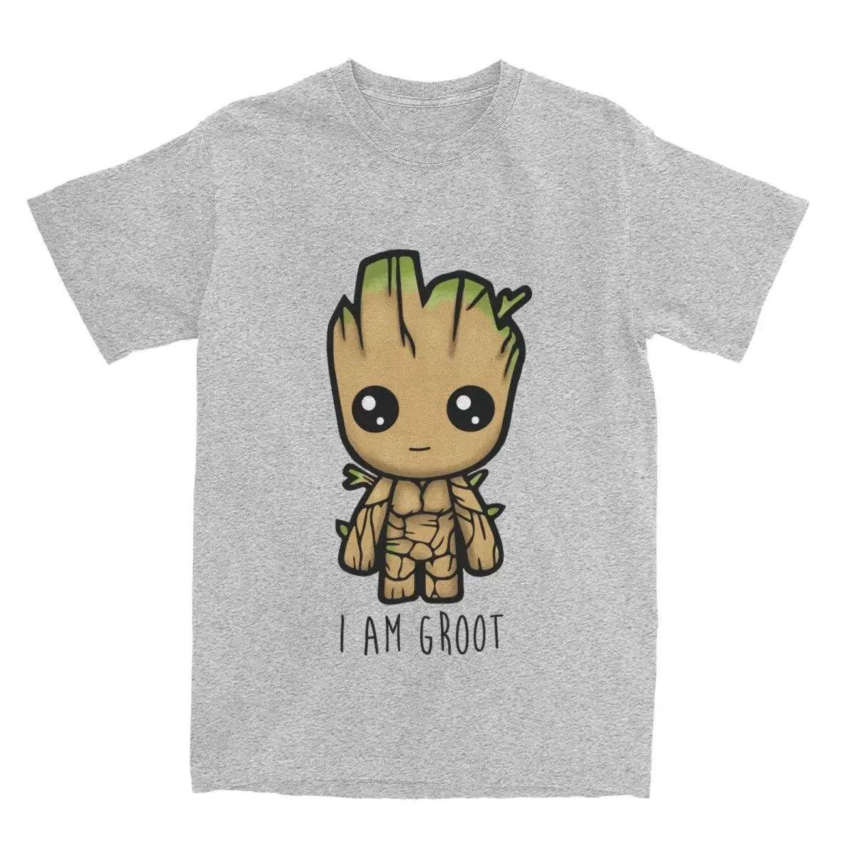 

Men Women T-Shirt I Am Groot Guardians Of The Galaxy Novelty 100% Cotton Tees Short Sleeve T Shirts O Neck Tops Summer#Color(2) XXXXXL