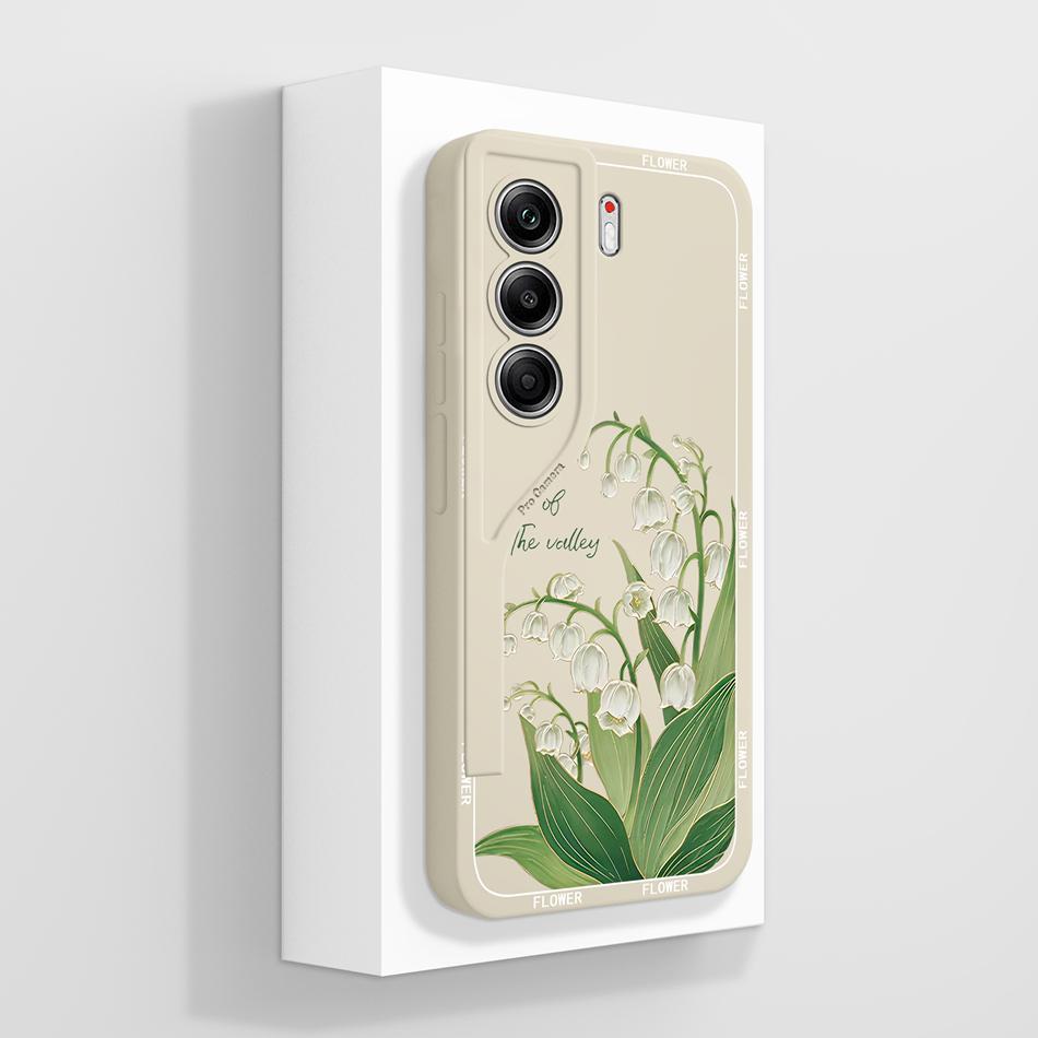 For Tecno Camon 40 Pro 4G 5G Phone Case Elegant Flowers Pattern Top Quality Cover For Tecno Camon40Pro Full Coverage Shell Funda