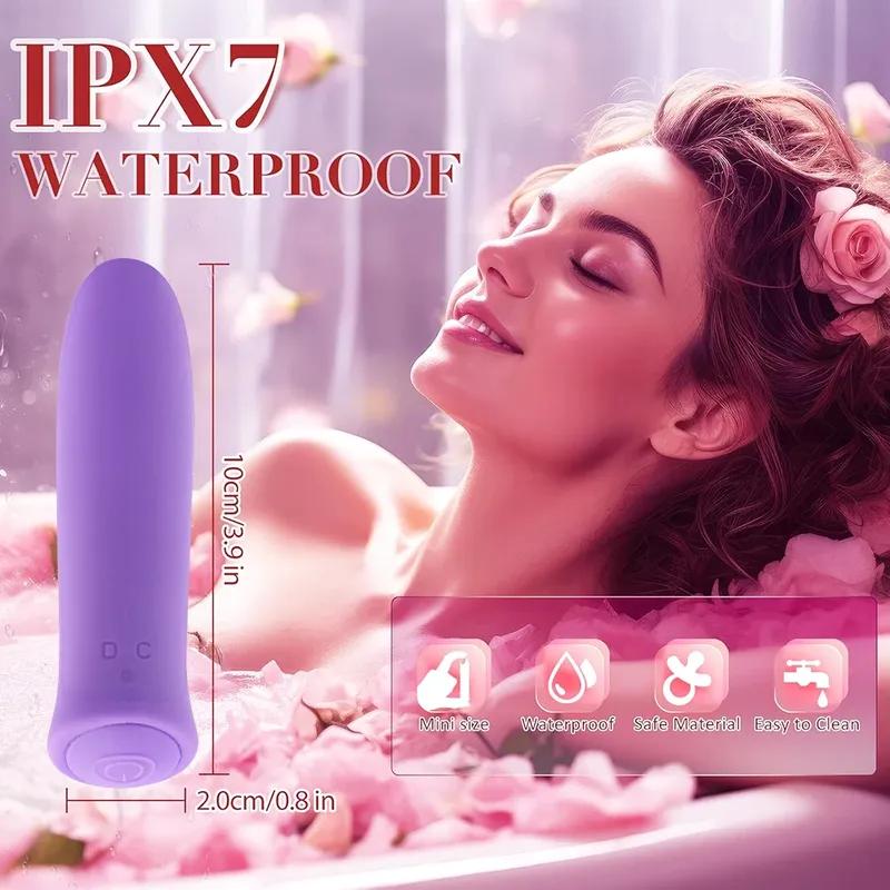 Mini Bullet G Spot Vibrator Powerful Vagin Massager Female Dildo Clitoris Nipples Stimulator Maturbator Adult Erotic Toys Women