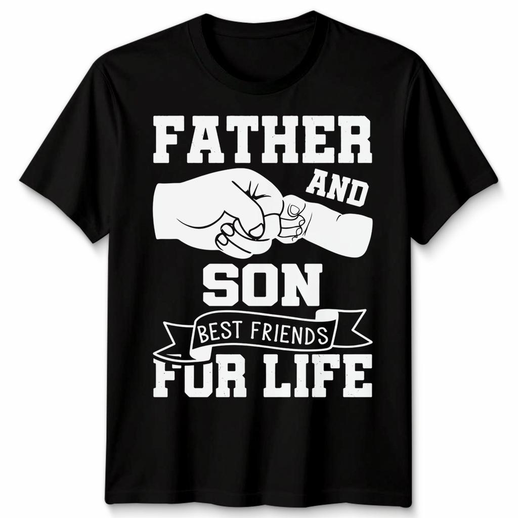 Father And Son Matching Unisex Tshirt Fathers Day Gift