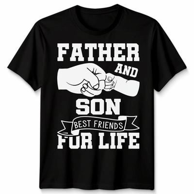 Father And Son Matching Unisex Tshirt Fathers Day Gift