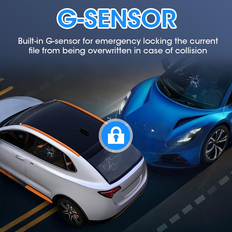 Srnubi 5Ghz WiFi 3/4 Channel Dash Cam 1080P Car DVR IPS Screen IR Night Vision Dashcam 24H Parking Monitor HD Video Recording