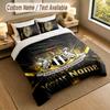 Bedding Set 1 Duvet Cover 2 Pillowcases Newcastle United FC Print Soft Bed Linen Bedroom Decor
