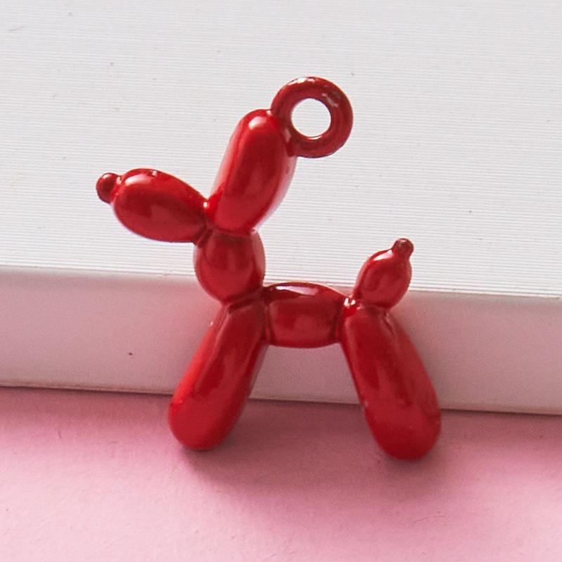 3pcs Contas Celular Corrente Atacado Pequeno Balão Cachorro Pulseira Acessórios Acessórios Jóias Pingente Liga Pingente