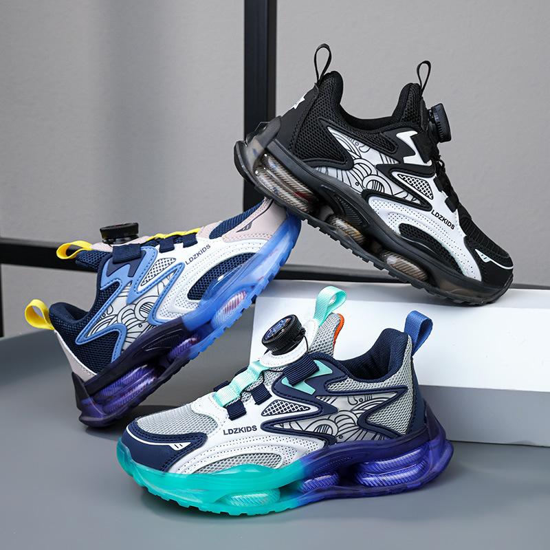 New 2025 Classmate Sneakers Sports Spring Boys Mesh Boys Classmate Breathable Children Children Tide