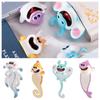Sea Horse 3D Cartoon Book Marker Dolphin Squashed Jellyfish Bookmark  School Supplies