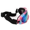 Dog Sunglasses Dog Goggles Pet Glasses UV Protection Winproof for Dogs Eyes Protection Red Lens Pink Blue Frame