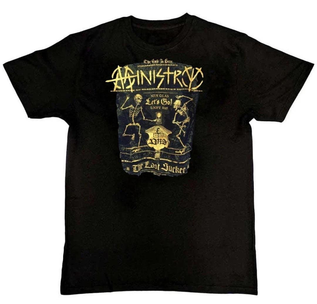 Band Rock Ministry The Last Sucker Graphic Print Mens T-Shirt S M L XL 2 3 4 XL XS