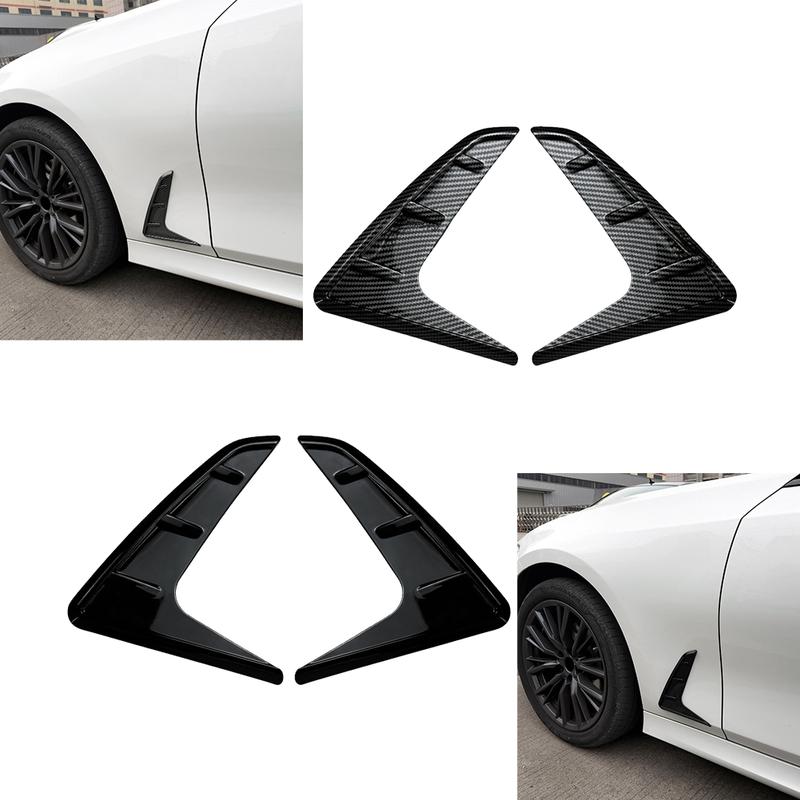 Luchtuitlaat Afdekking Sierlijst Voor BMW 3 Serie Voor G20 + Auto Zijvleugel Luchtstroom Spatbord Rooster Uitlaat Inlaat Ventiel Afdekking Zwart