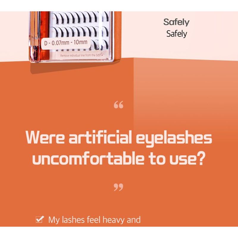 CORINGCO - Toktok-Hara Bold Eyelash - 3 Types