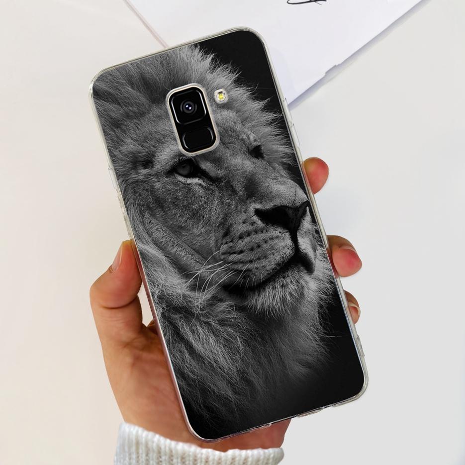 For Samsung Galaxy A8 Plus 2018 Case SM-A730F Luxury Painted Cover Soft Silicone Phone Case For Samsung A8 2018 A530F A8+ Fundas