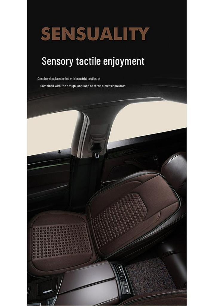 Cross-Border Universal Breathable Car Seat Cushion for All Seasons - Single Seat