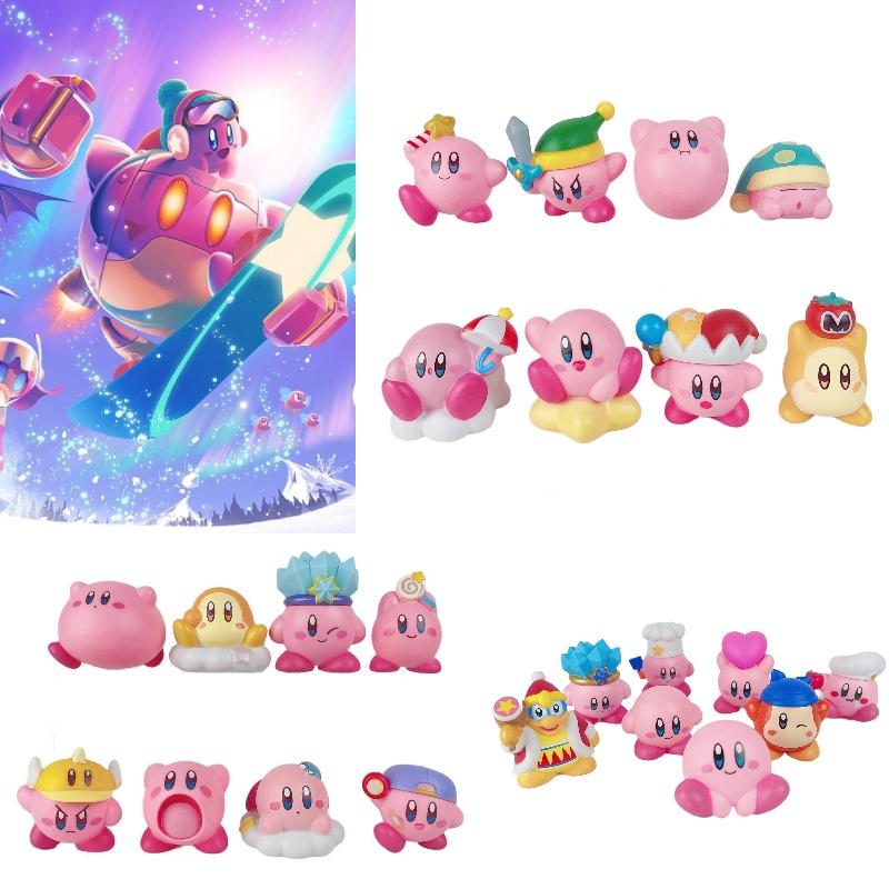 Cute Kirby Pvc Figure Perfect Gift For Gamers And Anime Fans 5-7cm High