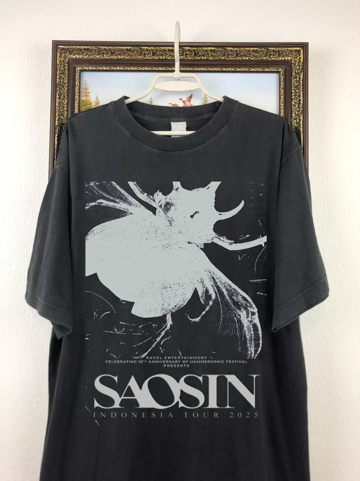 Saosin Tour 2025 Collection All Size S-5XL Unisex T-shirt XXXL