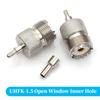 Javino SO239 Connector PL259 Male Female Plug Crimp Coax Adapter SO239 PL-259 RF Connector for LMR195 RG58 RG142