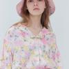 MUDIDI Reverisble Pattern Bucket Hat 001 Pink