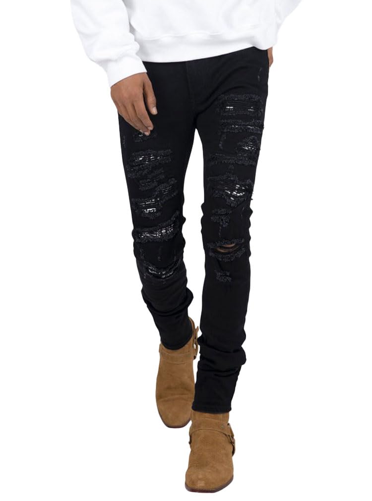 

Джинсы X165 PASLEY STRETCH DENIM [Минимал] 23ML-SP222D чёрный