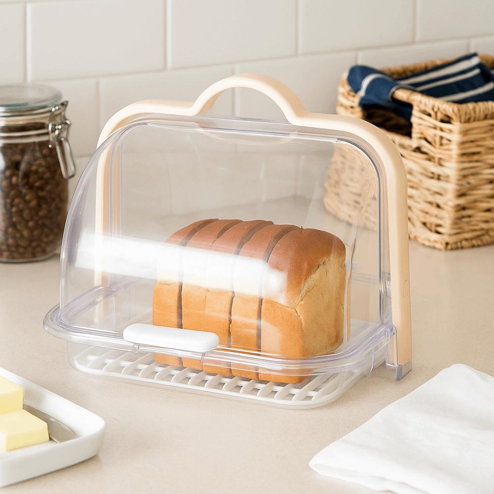 Sturdy Design Storage Box With Handle Reinforced Box High Quality Bread Container Bread Storage