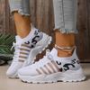 Schuhe Damen [Sneakers mit Leopardenmuster] Leichte und atmungsaktive lässige Sneaker für Damen. Damenschuhe Verkauf Schuhe