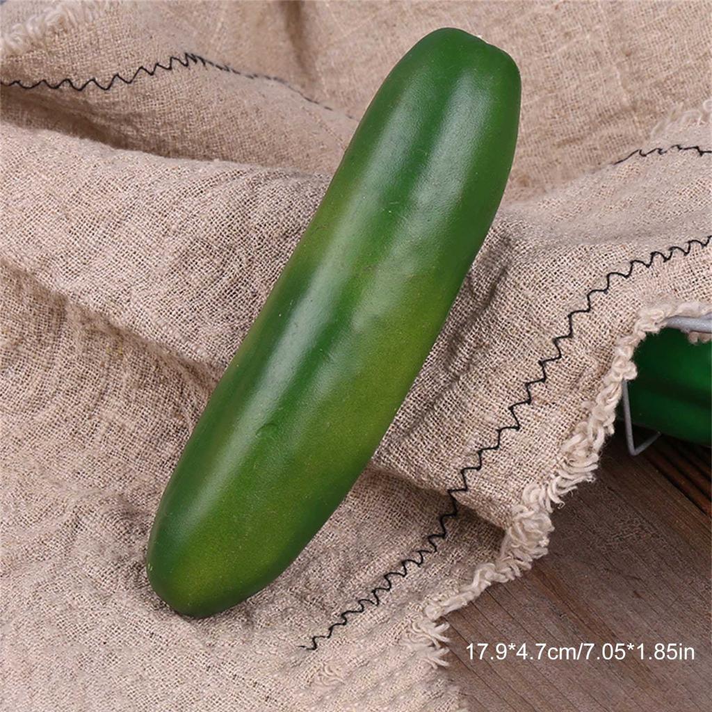 6Pcs Atificial Vegetable Models Realistic Simulation Vegetable Kitchen Food Toy Photography Props for Decoration Display