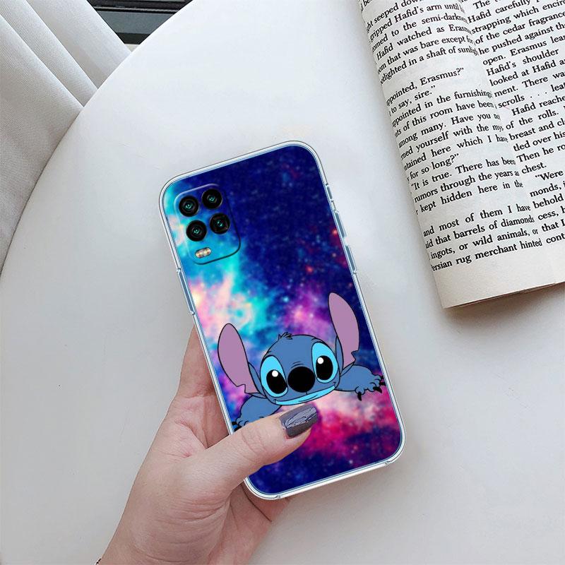 Cartoon Stitch Durchsichtige Handyhülle für Motorola Moto G10 G20 G30 G31 G32 G34 G35 G41 G42 G50 G51 G52 G55 G60 G60S