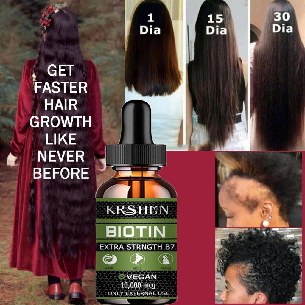 Huile de croissance capillaire entièrement naturelle pour rendre les cheveux plus épais et plus longs et stimuler la croissance des cheveux Produits capillaires Huile de croissance pour femmes noires