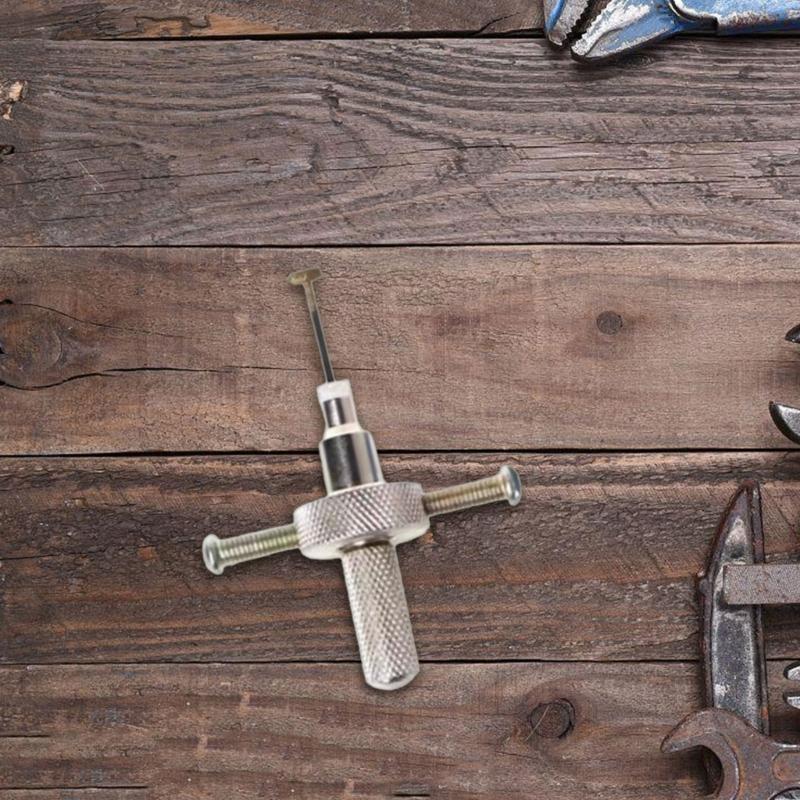 Narzędzie do naprawy zamka drzwiowego Zestaw wytrychów Narzędzie do naprawy domowej Ściągacz do zamków dyskowych z długim uchwytem dla technika naprawczego Akcesoria