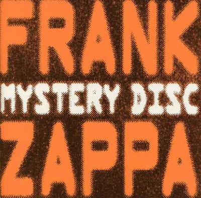 CD FRANK ZAPPA - Mystery Disc  RCD10580 Rykodisc 1998 Europe ObiJazz Used