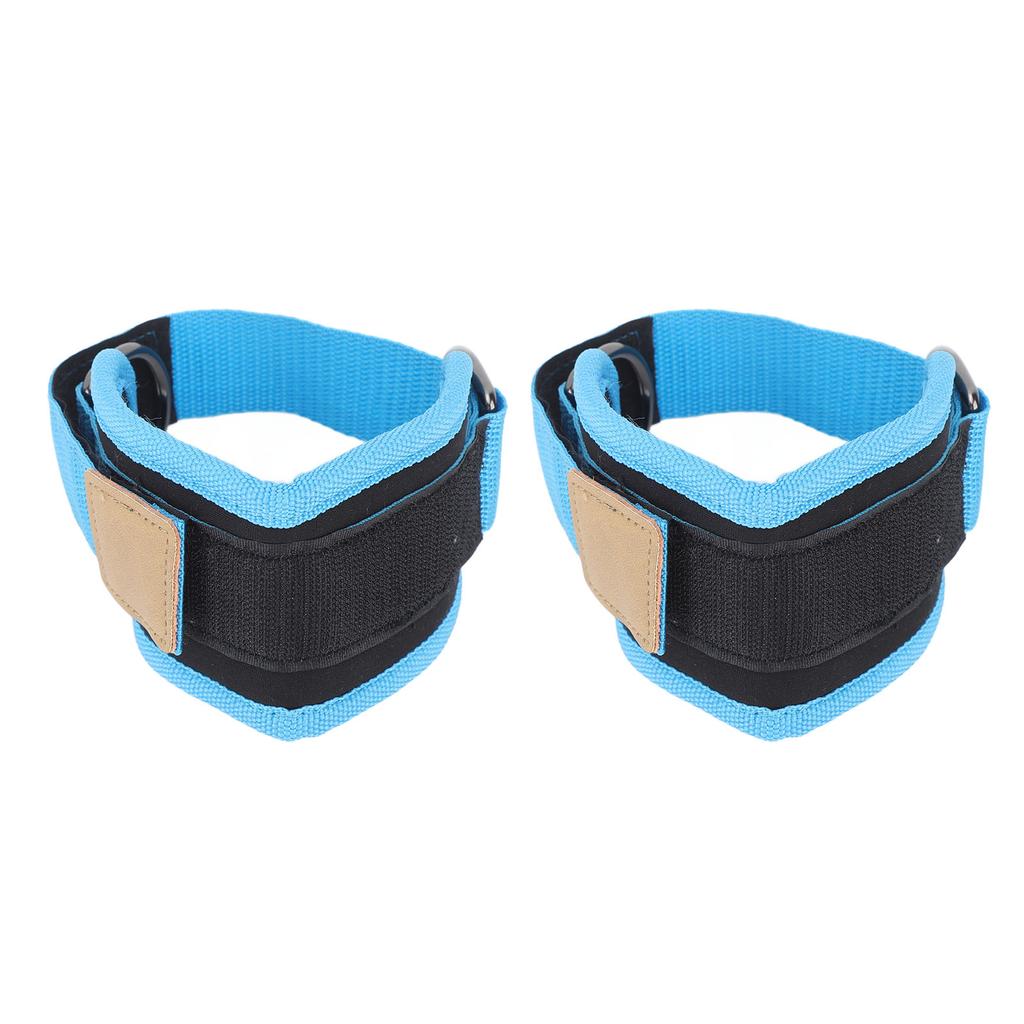 2PCS Ankle Strap for Cable Machine Kickbacks Iron D   Gym Ankle Cuff for Fitness Workout