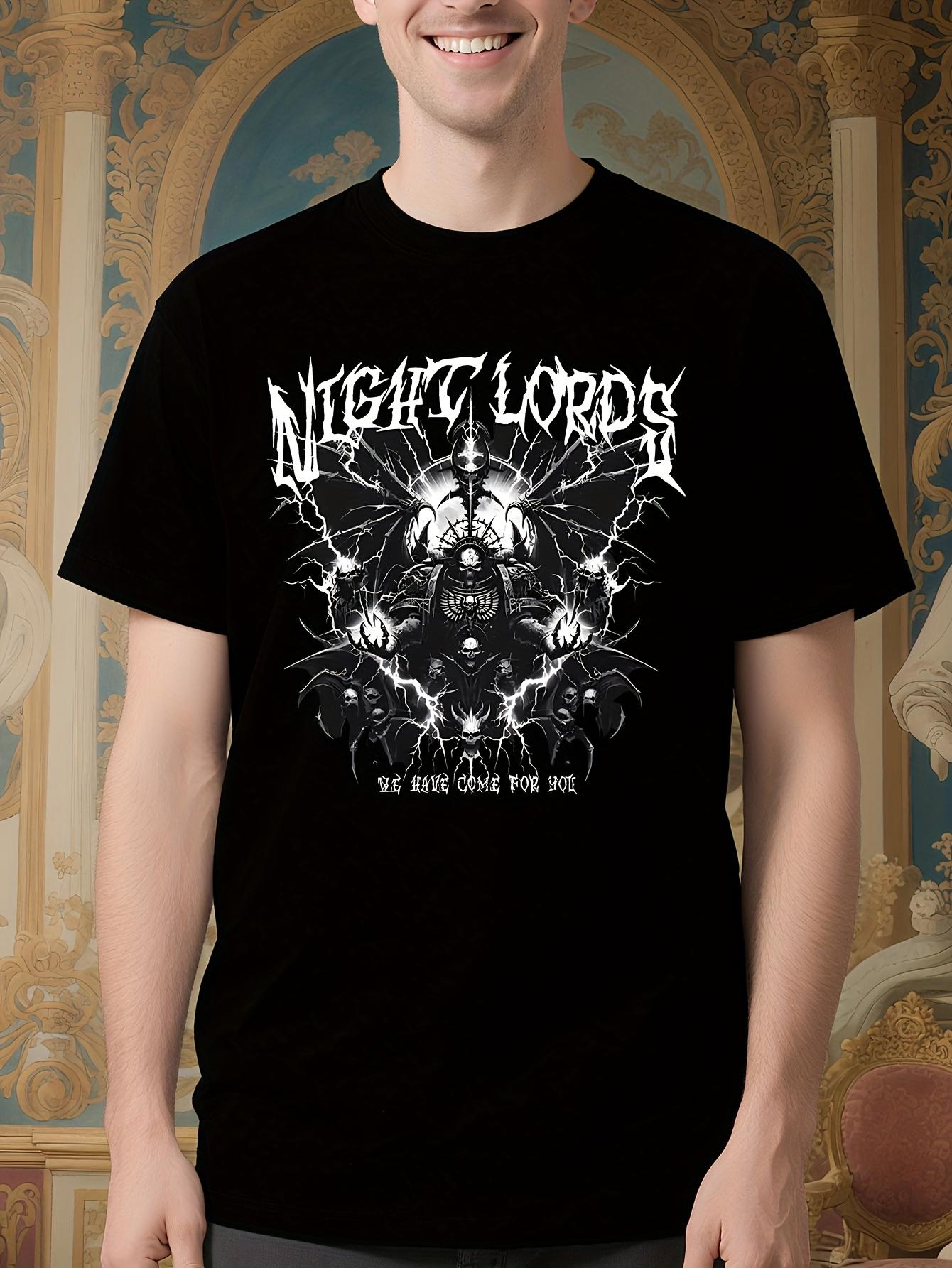 Night Lords Heavy Metal Graphic Tshirt - Gothic Dark Fant... S