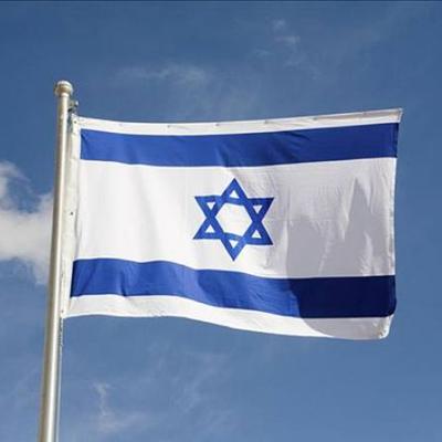 90*150cm Israel Flag Wear-resistant Israel-Country Flag Wear-resistant Smoothing Texture Israel-Country Flag for Building