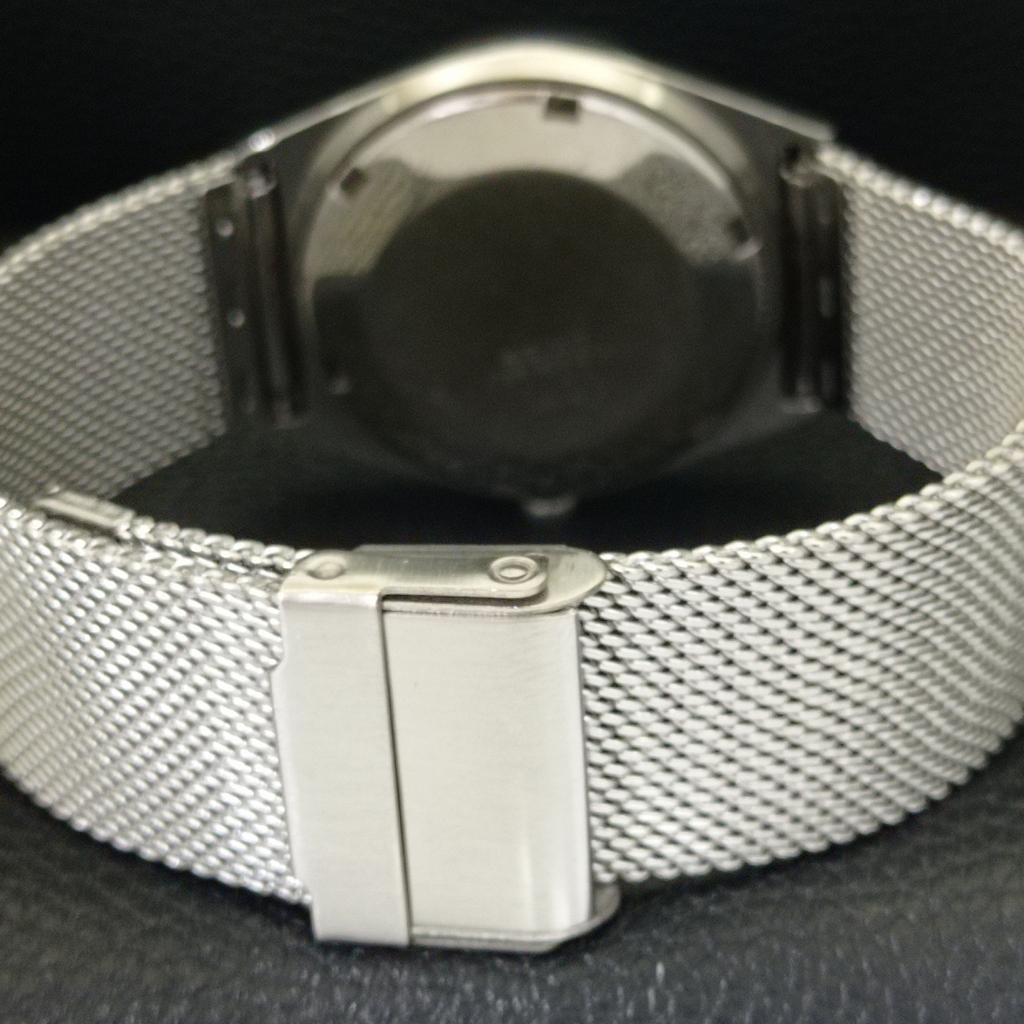 Seiko 5 AUTOMATIC 6309A JAPAN MENS VINTAGE BLACK COLOR DIAL WATCH A701668-5