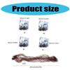 10/20pcs Invisible Nylon Hair Nets Soft Elastic Lines Hair Net Ballet Dance Snoods for Food Service Workers