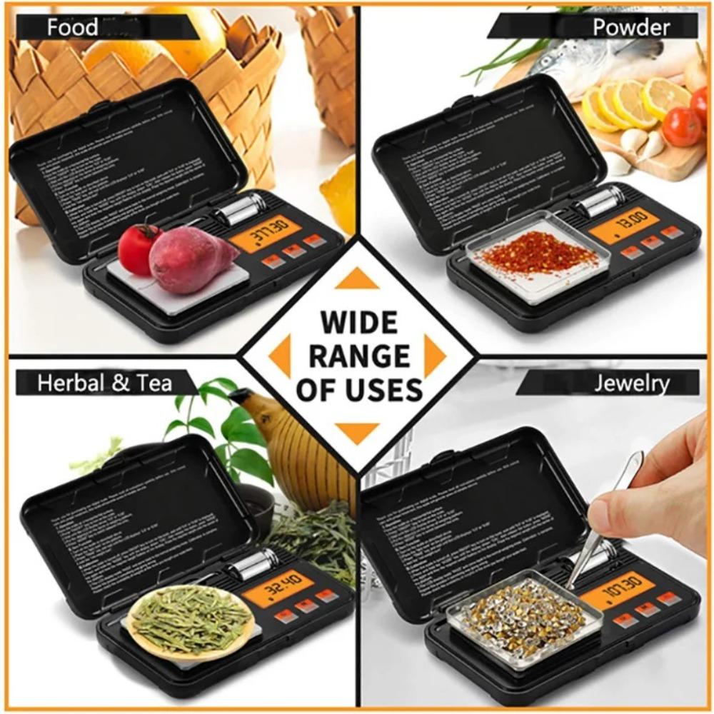 200g/0.01g Electronic Gram Scale Digital Smart Pocket Scale Portable Jewelry Scale  Weighing