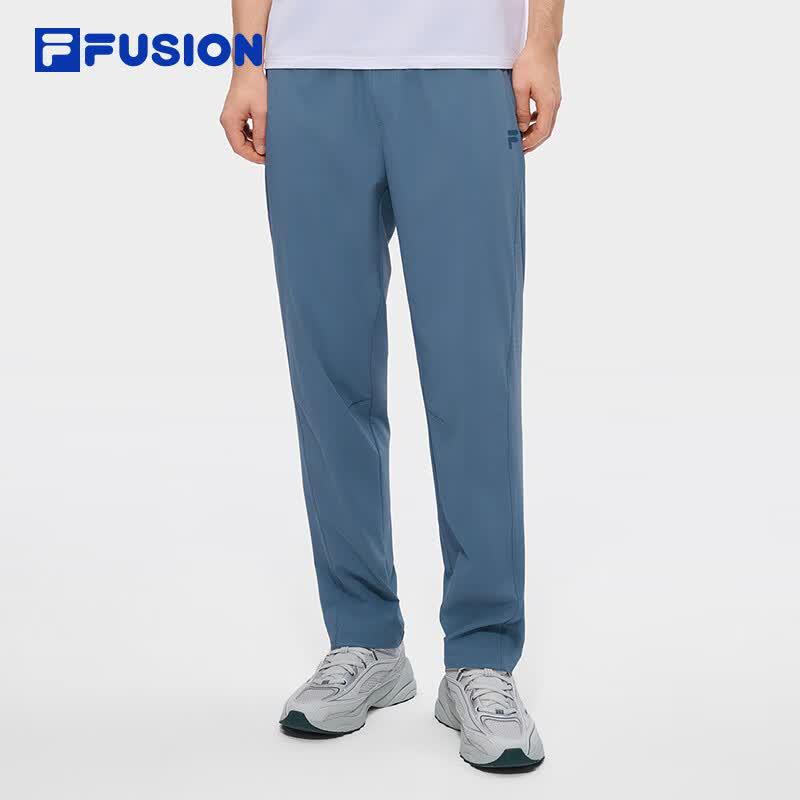 FILAFUSION Men's Woven Cool Quick-Dry Straight-Leg Pants