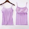 Lady Comfortable Without Rims With Chest Pad Sports Home Camisole