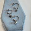1Pc Gothic Stainless Steel Barbell Spike Drop Stud Earring Rivet Curved Cartilage Piercing Earrings For Women Y2K Party Jewelry