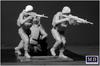 Master Box 1/35 Scale Plastic Model Kit (4 Modern American Soldiers + Dog) Middle East Military Working Dog Rescue (MB35181)