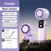 New Ice Cooling Handheld Fan 100 Speeds Turbo Portable USB Desk Fan Foldable/Hangable for Outdoor Fast Chill Ice Compress