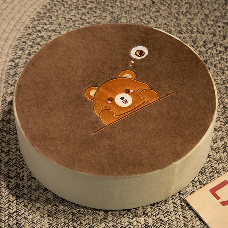 Cute Penguin Bee Sponge Seat Cushion Office Seat Cushion Girls Bedroom Tatami Futon Pad Birthday Gift