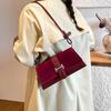 Fashion Minimalist Pu Shoulder Bag For Women Street Style Small Crossbody Purse