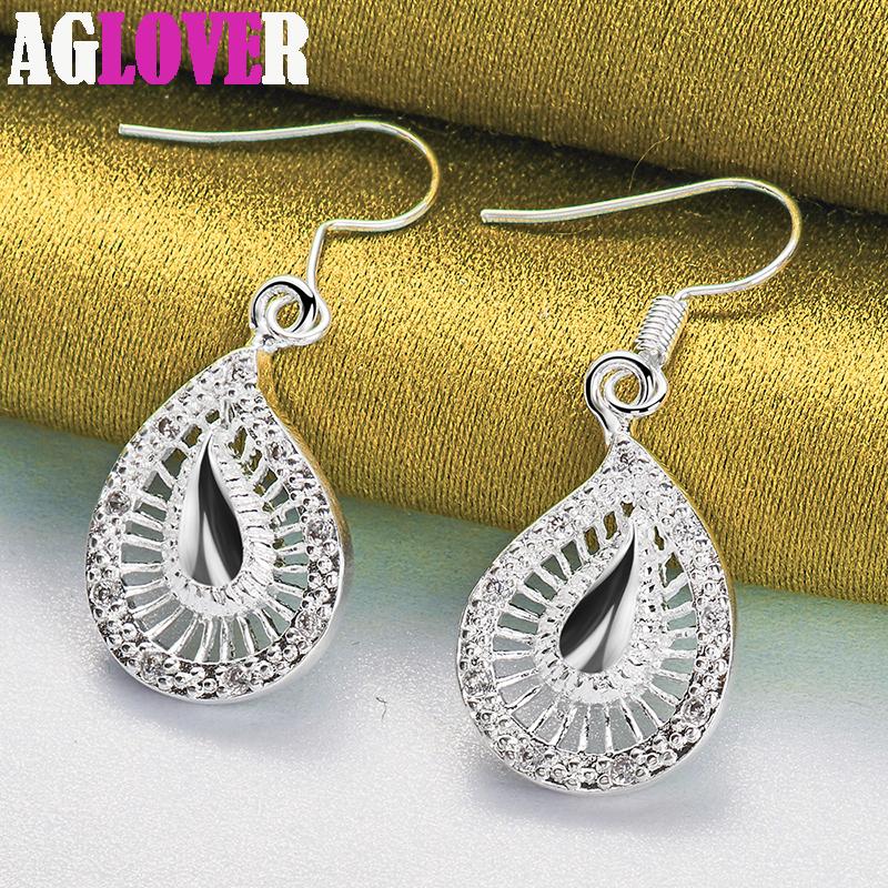 Šperky typu kapkové náušnice ze stříbra 925