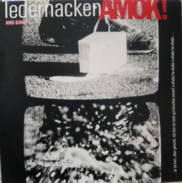 

12-дюймовая пластинка LEDERNACKEN Amok VSX1228 Virgin 1984 Канада Танцевальная Электроника Б/у
