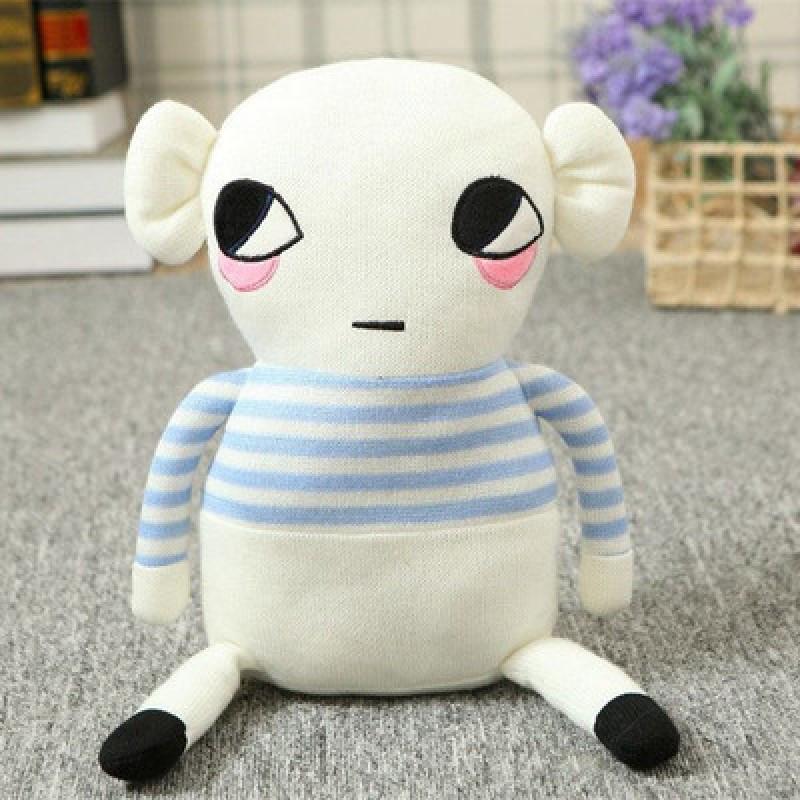 Lucky Boy Sunday Plush Rabbit Toy With Pp Cotton Filling For Kids And Collectors
